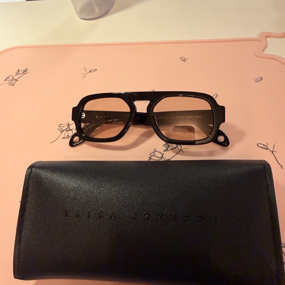 Elisa Johnson Black MINI Jane Sunglasses